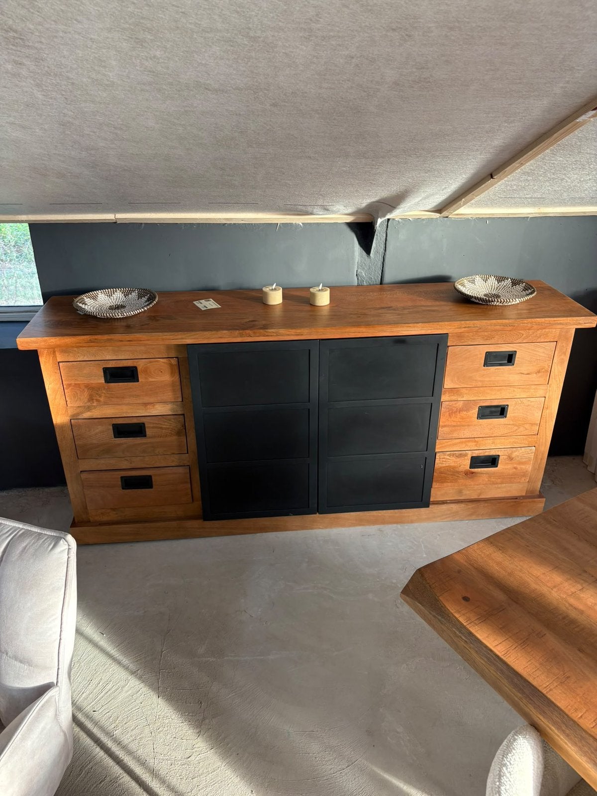Dressoir 200 cm €475,-, Huis en Inrichting, Ophalen, Nieuw, 25 tot 50 cm, 200 cm of meer