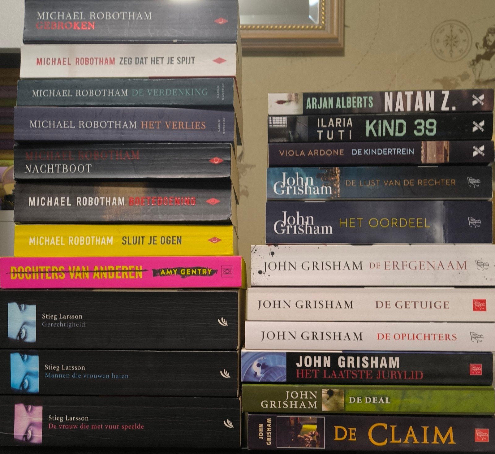 diverse spannende thrillers te koop, Boeken, Ophalen, Gelezen, Wereld overig