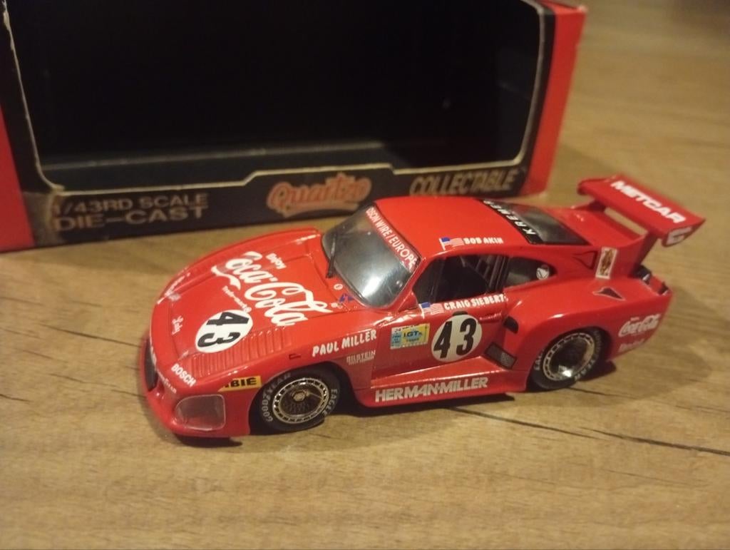 Quartzo Porsche 935 Kremer K3 1:43 lees goed!, Ophalen of Verzenden, Auto, Overige merken