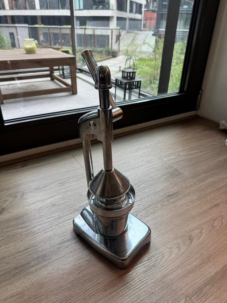 RVS citruspers, Ophalen, Gebruikt