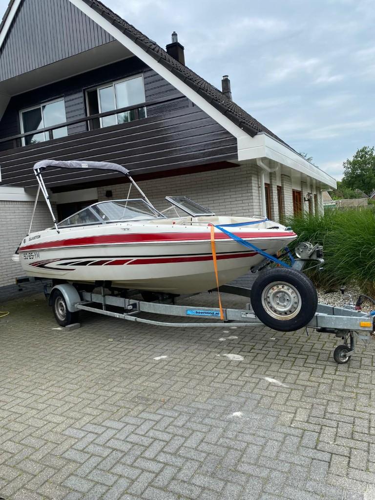 Glastron 185 GT 2008 inclusief Kalftrailer, Ophalen, Overige merken, Gebruikt, Binnenboordmotor