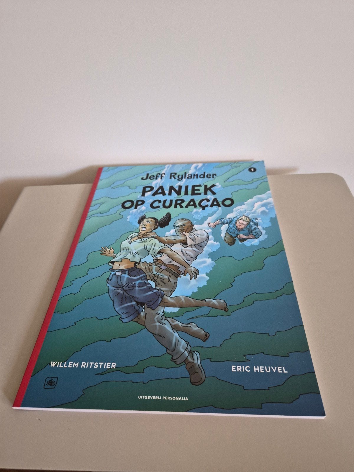 Willem Ritstier - Paniek op Curaҫao, Willem Ritstier, Eén stripboek, Ophalen of Verzenden, Zo goed als nieuw