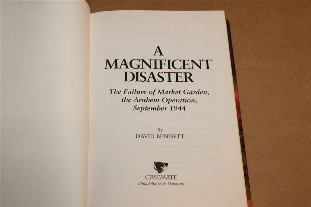 Magnificent Disaster — Market Garden & Arnhem 1944, Ophalen of Verzenden, Tweede Wereldoorlog, Zo goed als nieuw, Overige onderwerpen