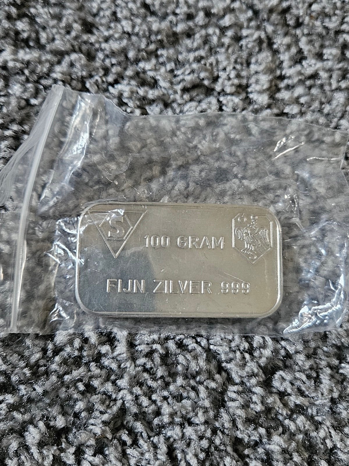 100 gram Fijnzilver Schöne Edelmetaal Baar, Ophalen of Verzenden, Zilver
