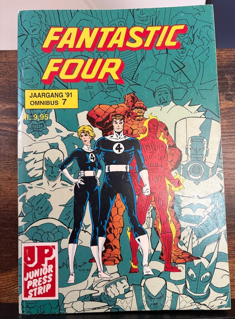 Fantastic Four Omnibus #7 Jaargang '91 (JuniorPress), Amerika, Ophalen of Verzenden, Gelezen, Eén comic