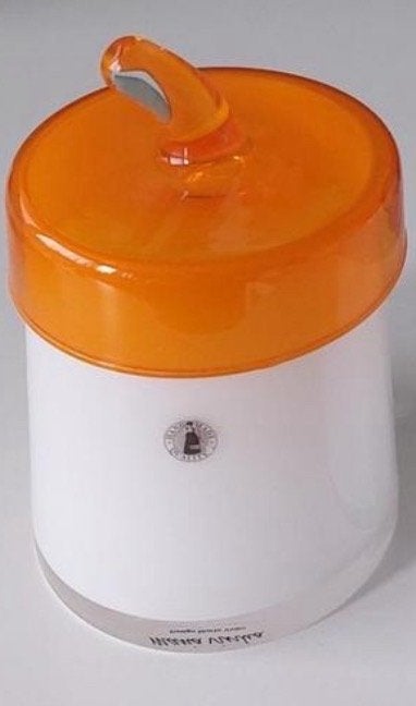 Maria Vinka - GLATT - Voorraadpot - Oranje, Met deksel, Pot, Bus of Blik, Ophalen of Verzenden, IKEA