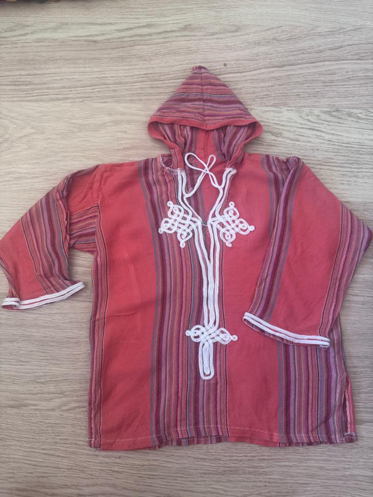 Kinder Djellaba - maat 128/134, Ophalen of Verzenden, Gebruikt, Jongen of Meisje
