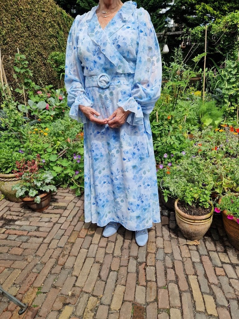 bubbelroom dress, Maat 38/40 (M), Blauw, Zalando, Ophalen of Verzenden