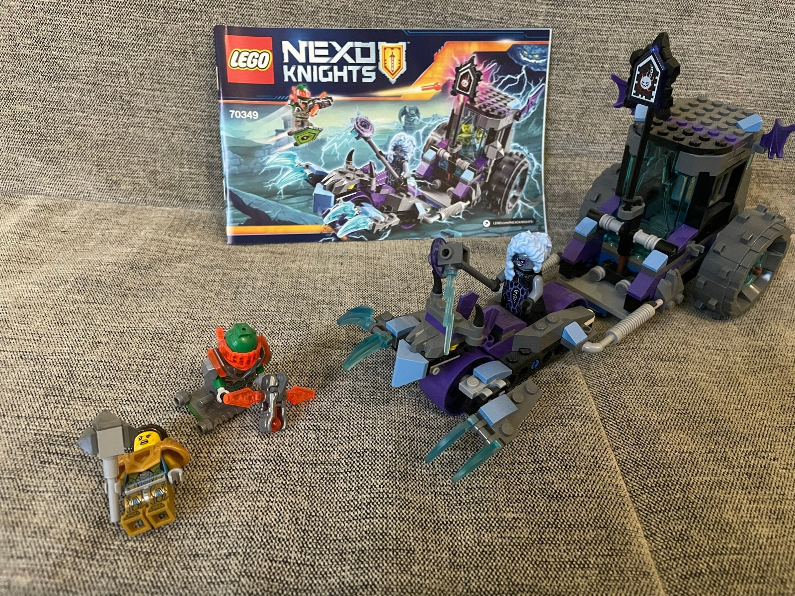 Lego Nexo Knights 70349: Ruïne Roller, Lego, Ophalen of Verzenden, Zo goed als nieuw, Compleet