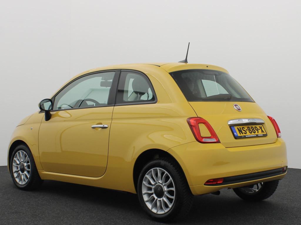 Fiat 500 0.9 TwinAir Turbo Popstar AUTOMAAT / NAVI / AIRCO /, Stof, Gebruikt, Overige kleuren, Start-stop-systeem
