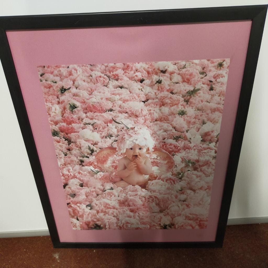 Kliklijst -schilderij lijst - presentatiebord - 52.5x58 cm, Ophalen, Gebruikt, Kunststof