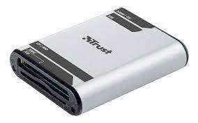 Trust cr-1420p high speed usb 2.0 Memory card reader 20,, Ophalen of Verzenden, Zo goed als nieuw, Trust cr-1420p high speed usb