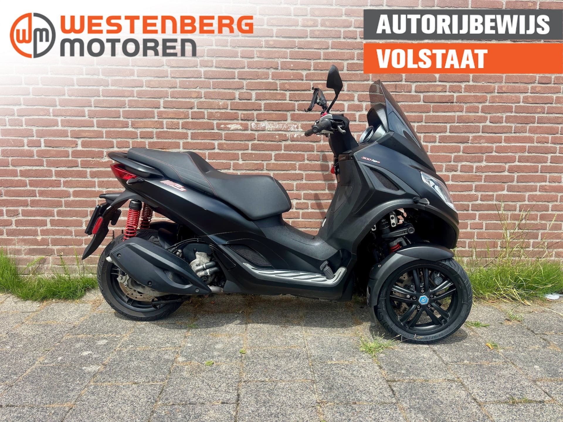 Piaggio Mp3 300 HPE Sport incl.6 mnd garantie, Scooter, Bedrijf, ABS, 278 cc