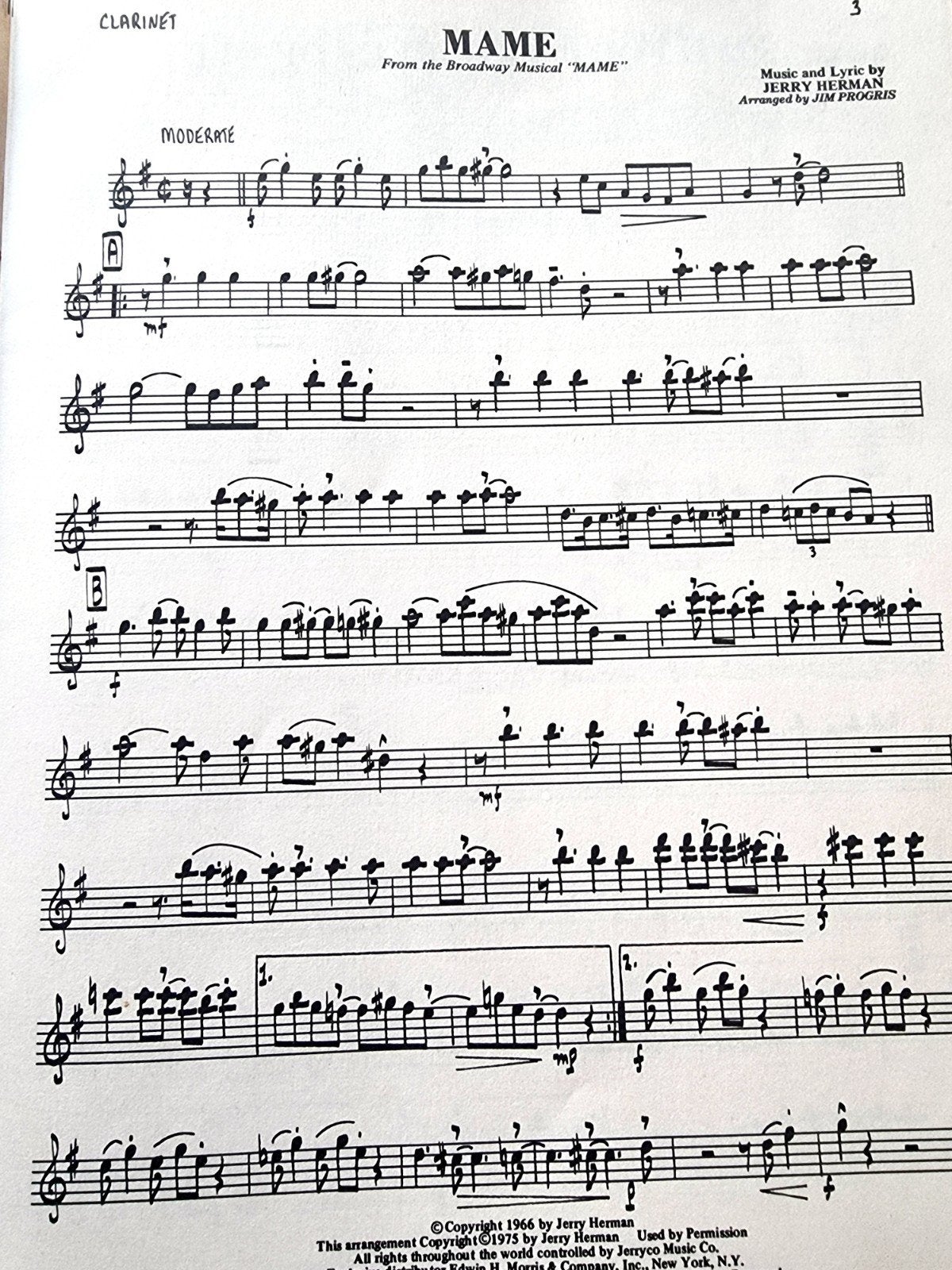 The Heart of Dixieland - Klarinet bladmuziek Kl15, Muziek en Instrumenten, Bladmuziek, Verzenden, Zo goed als nieuw, Klarinet