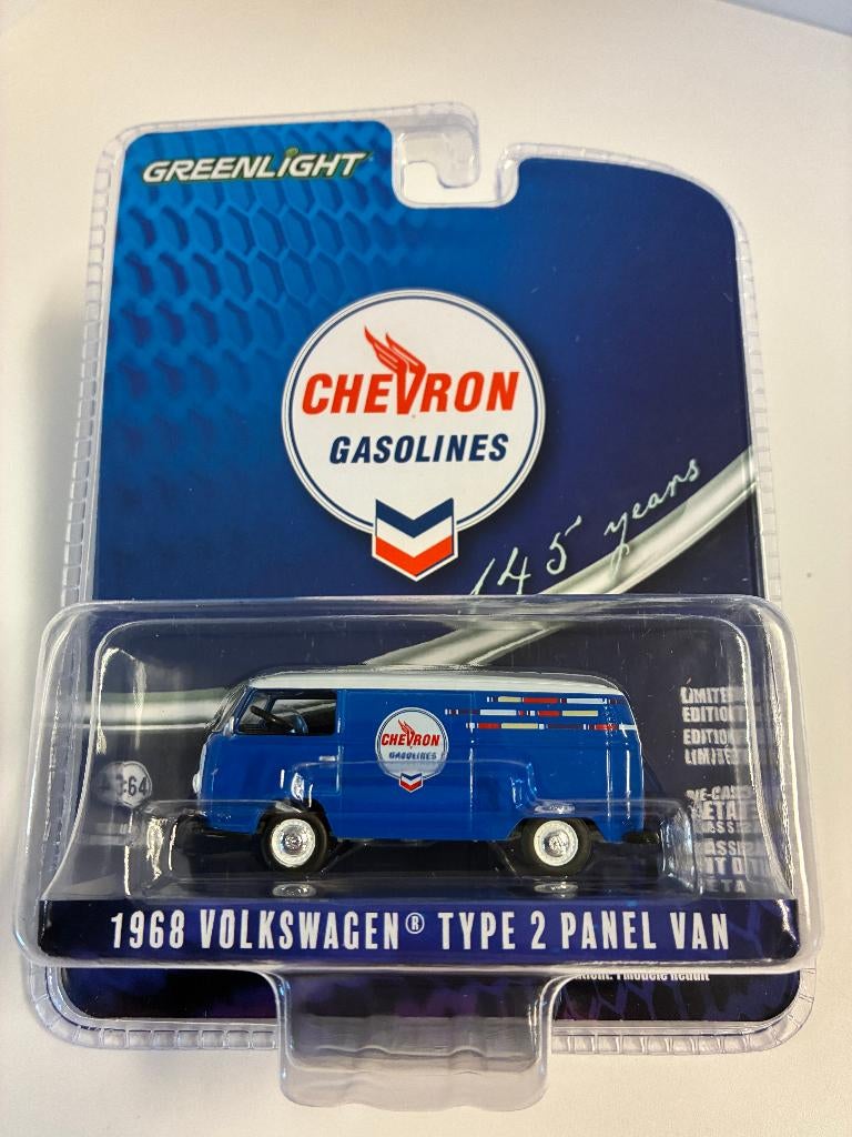 89565: Volkswagen Type 2 Panel Van - Chevron Gasolines - '68, Auto, Nieuw, Ophalen of Verzenden, Bachsatztstr. 54 D 72131 Ofterdingen, Germany
