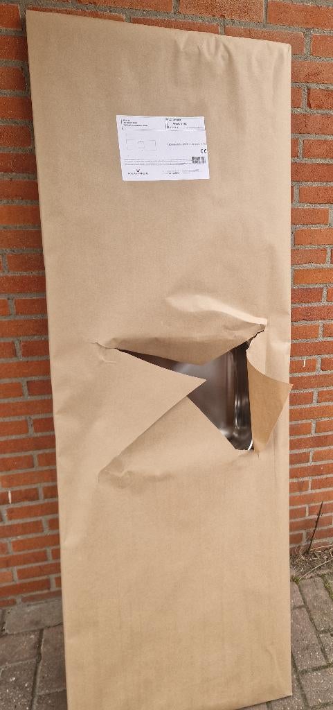 Rvs aanrechtblad 180cm nieuw, Ophalen, Nieuw, 150 tot 200 cm, Minder dan 100 cm