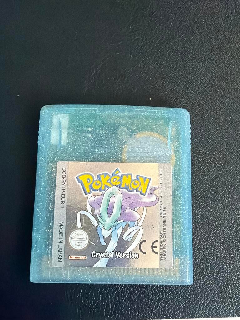 Pokémon Crystal Version Game Boy Color, Spelcomputers en Games, Games | Nintendo Game Boy, Gebruikt, Role Playing Game (Rpg), 1 speler