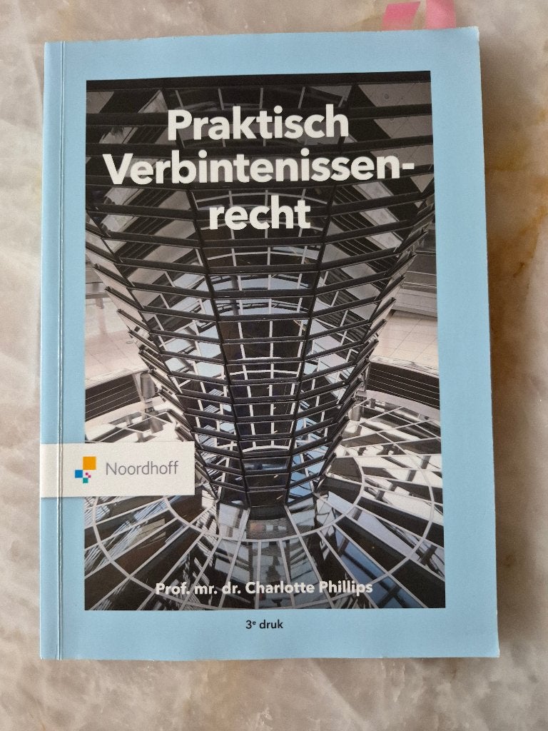 Hbo rechtenboek studie praktisch verbintenissenrecht, Boeken, Studieboeken en Cursussen, Ophalen of Verzenden, Beta, Zo goed als nieuw
