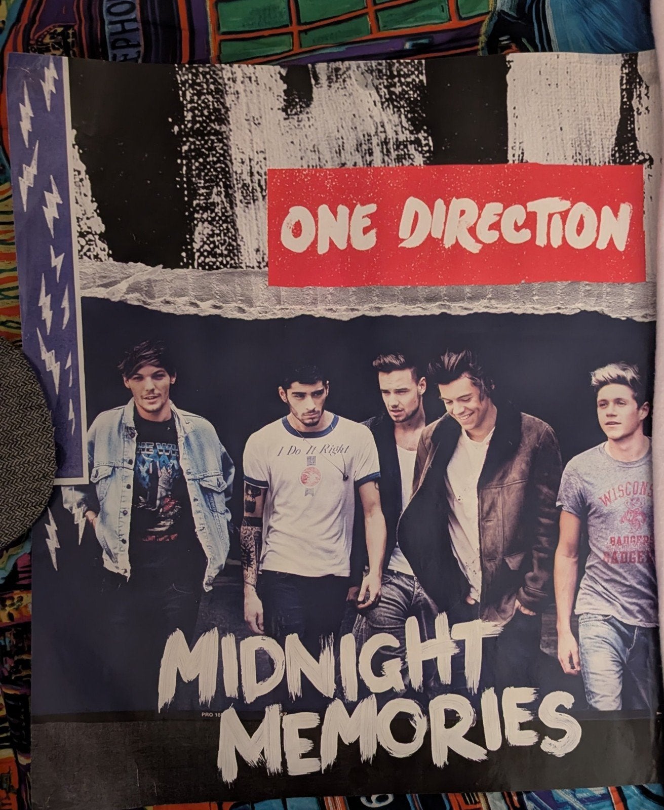 One Direction Midnight Memories poster, Ophalen, A1 t/m A3