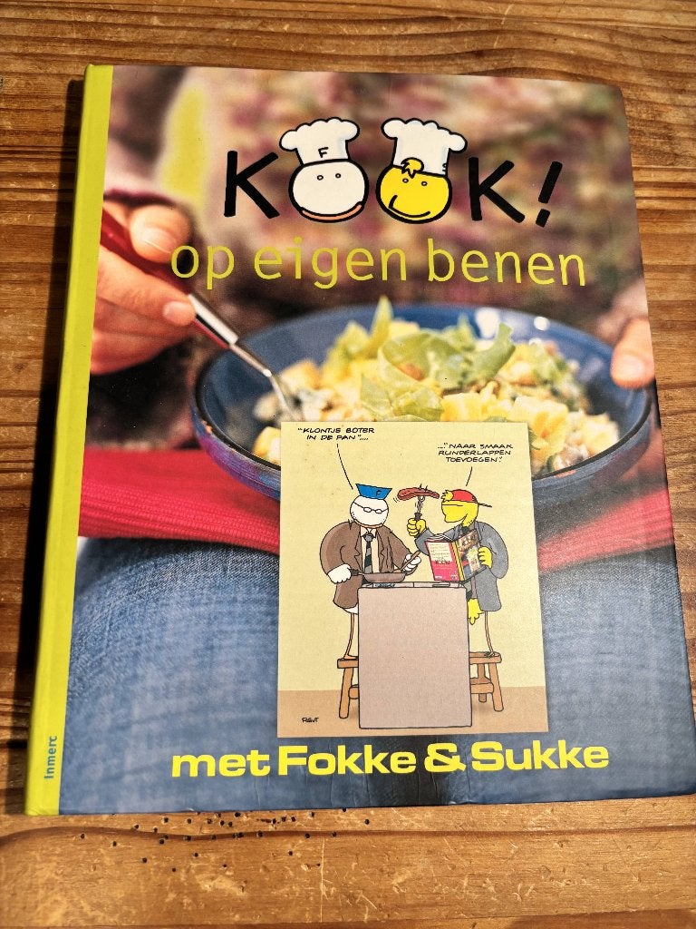 1,- Fokke en Sukke Kook! op eigen benen -, Boeken, Humor, Ophalen of Verzenden, Gelezen, Overige typen