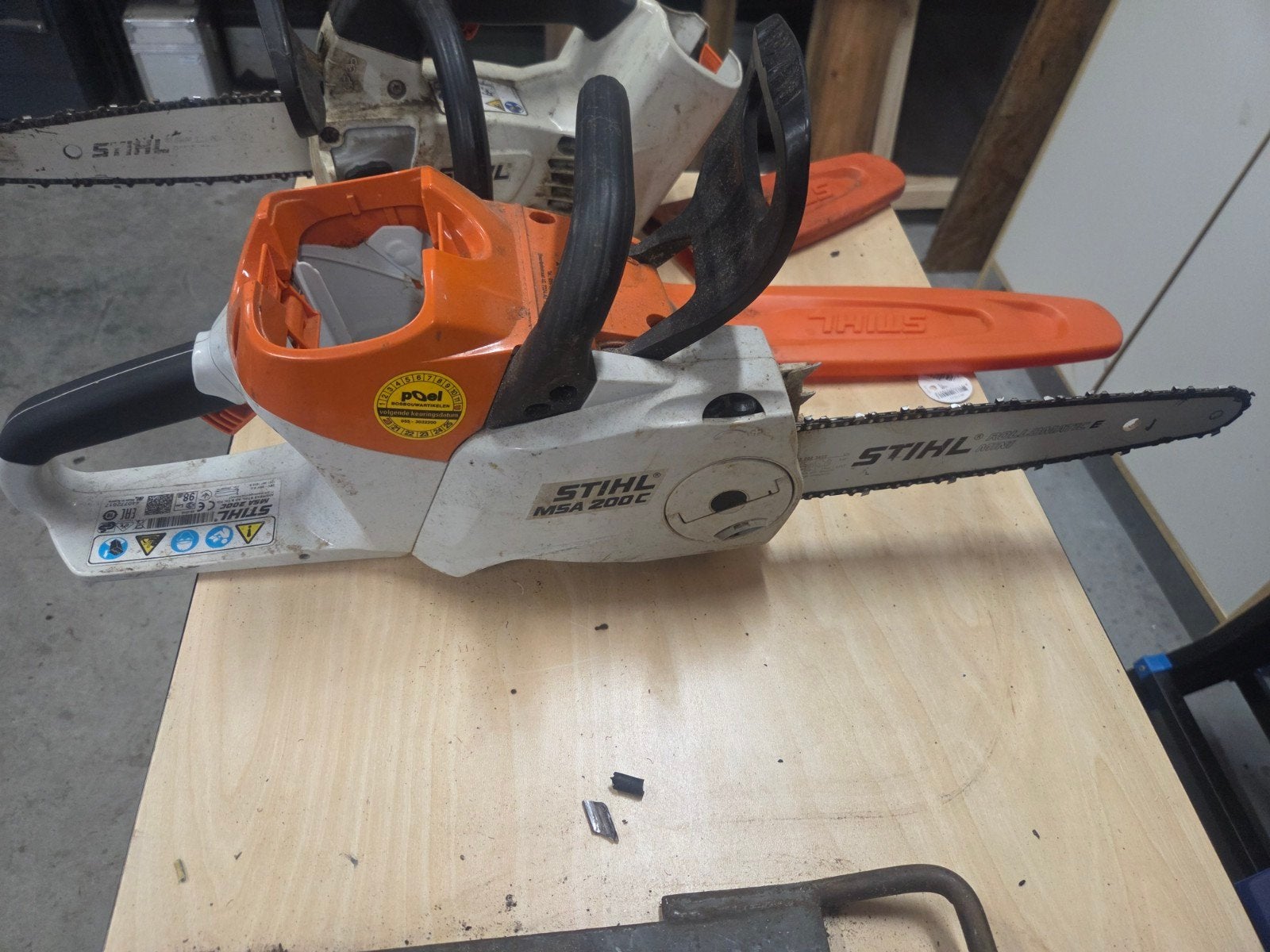2 maal stihl ackuzaag, Ophalen, Gebruikt, Overige soorten, Stihl
