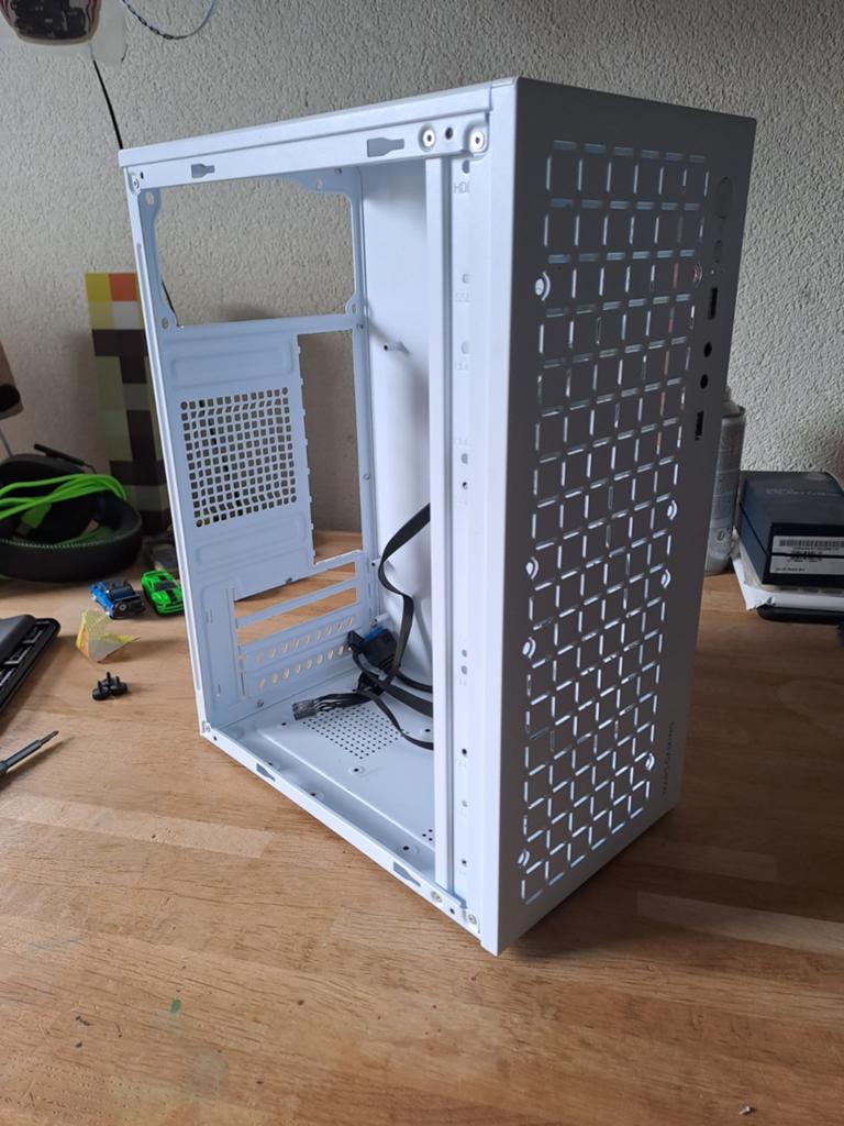 Marsgaming pc case | wit mini-tower, Computers en Software, Computerbehuizingen, Gebruikt, Ophalen