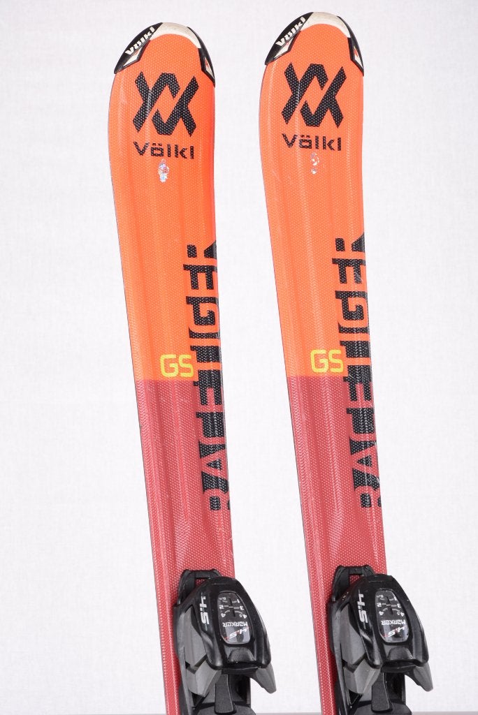 110 kinder ski's VOLKL RACETIGER GS Jr., grip walk, Overige merken, Gebruikt, Verzenden, 100 tot 140 cm