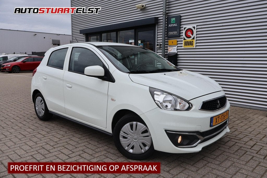 Mitsubishi Space Star 1.0 Cool+ 1e Eigenaar | NL-Auto | Voll, Auto's, Stof, Gebruikt, Euro 6, Wit