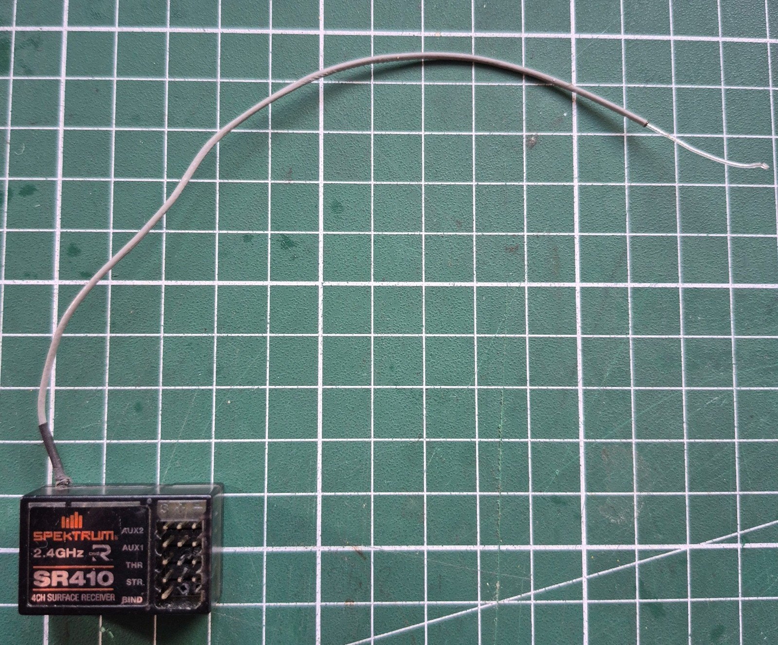 Spektrum SR410 ontvanger., Ophalen of Verzenden, Gebruikt, Overige schalen, Onderdeel