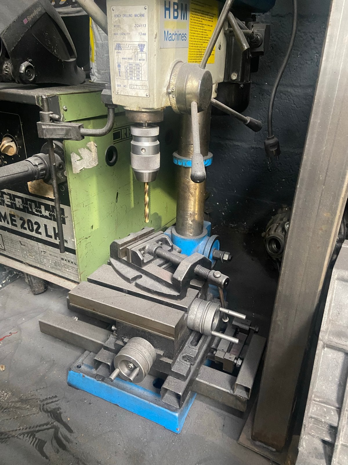 HBM Kolomboormachine - Bench Drilling Machine