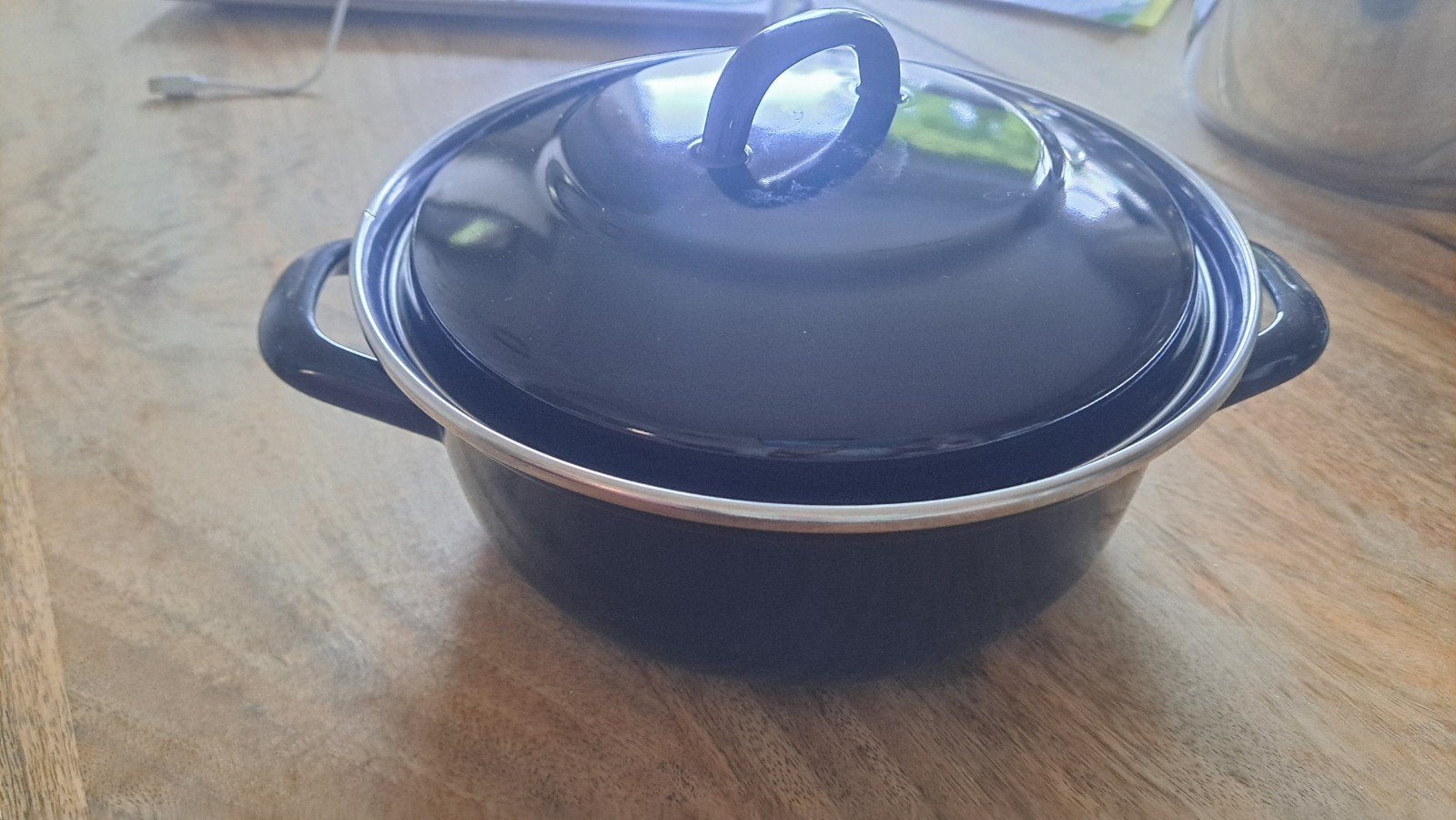 kleine braadpan, Met deksel, Ophalen of Verzenden, Zo goed als nieuw, Gietijzer