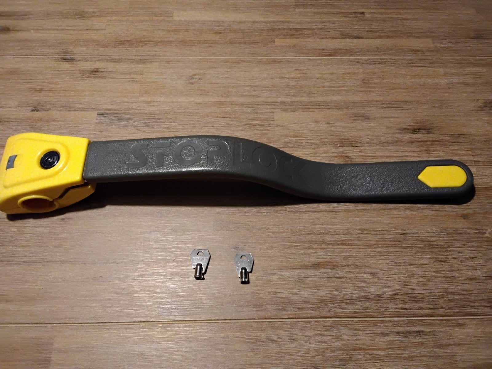 Stoplock stuurslot met 2 sleutels, Ophalen, Gebruikt
