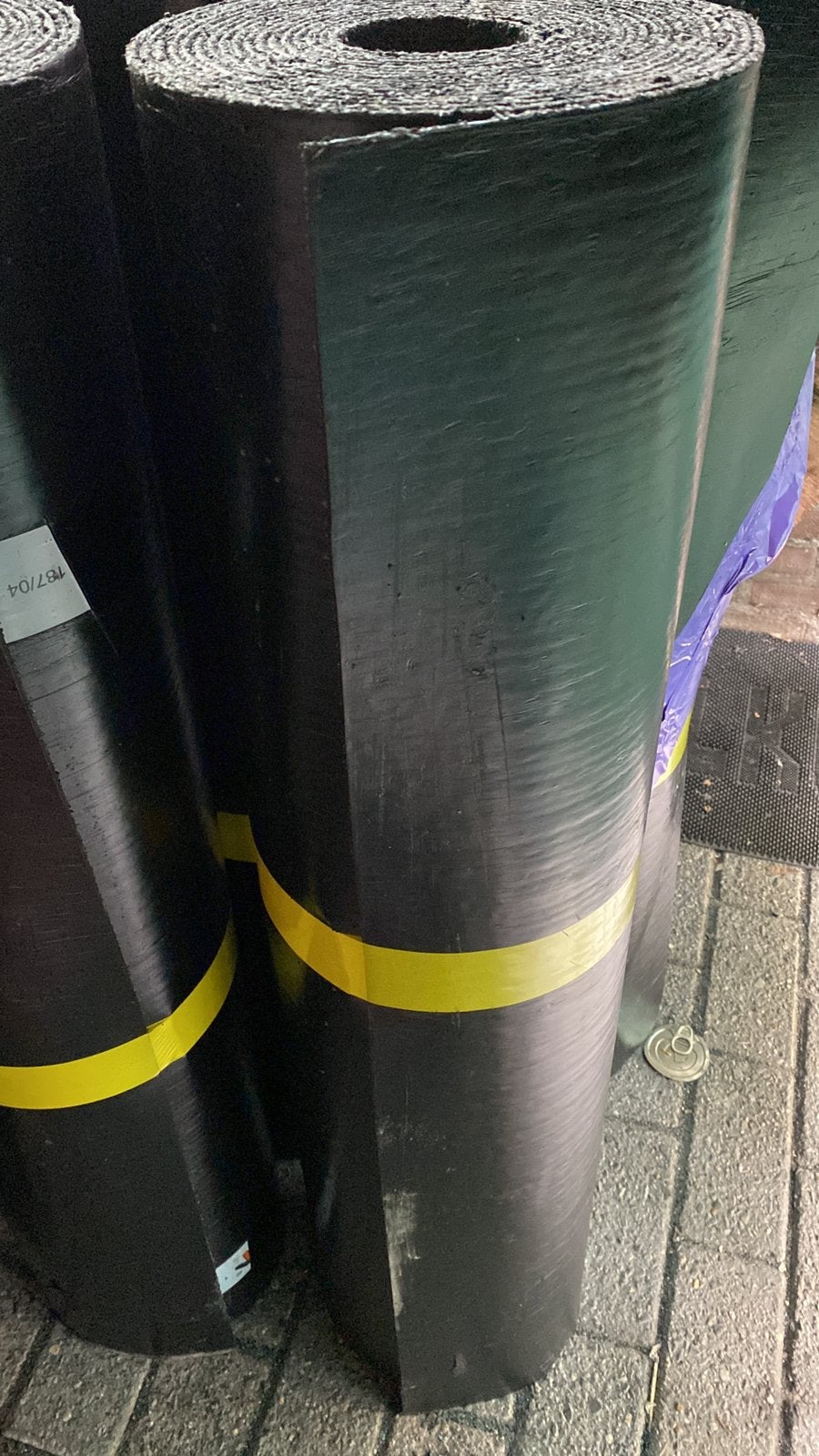 Dakbedekking te koop, Doe-het-zelf en Verbouw, Ophalen, Overige materialen, Zwart, Zo goed als nieuw