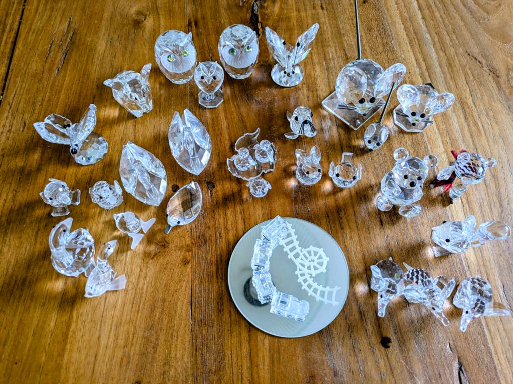 Verzameling Swarovski kristallen beeldjes - één koop, Ophalen, Zo goed als nieuw, Figuurtje