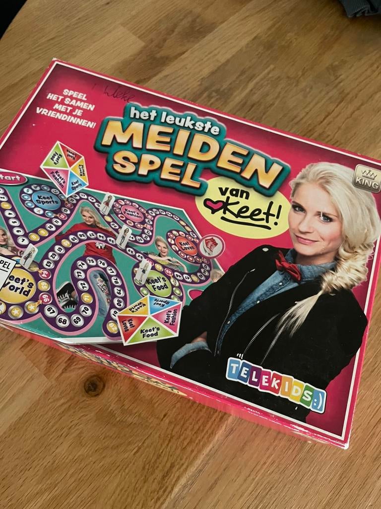 Spel Het leukste meidenspel van Keer, Ophalen, Gebruikt