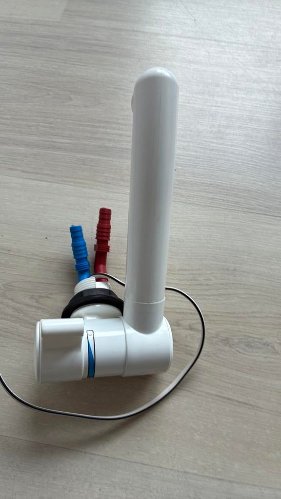 Caravan elektrisch waterkraan warm /koud inbouw 25mm, Ophalen of Verzenden