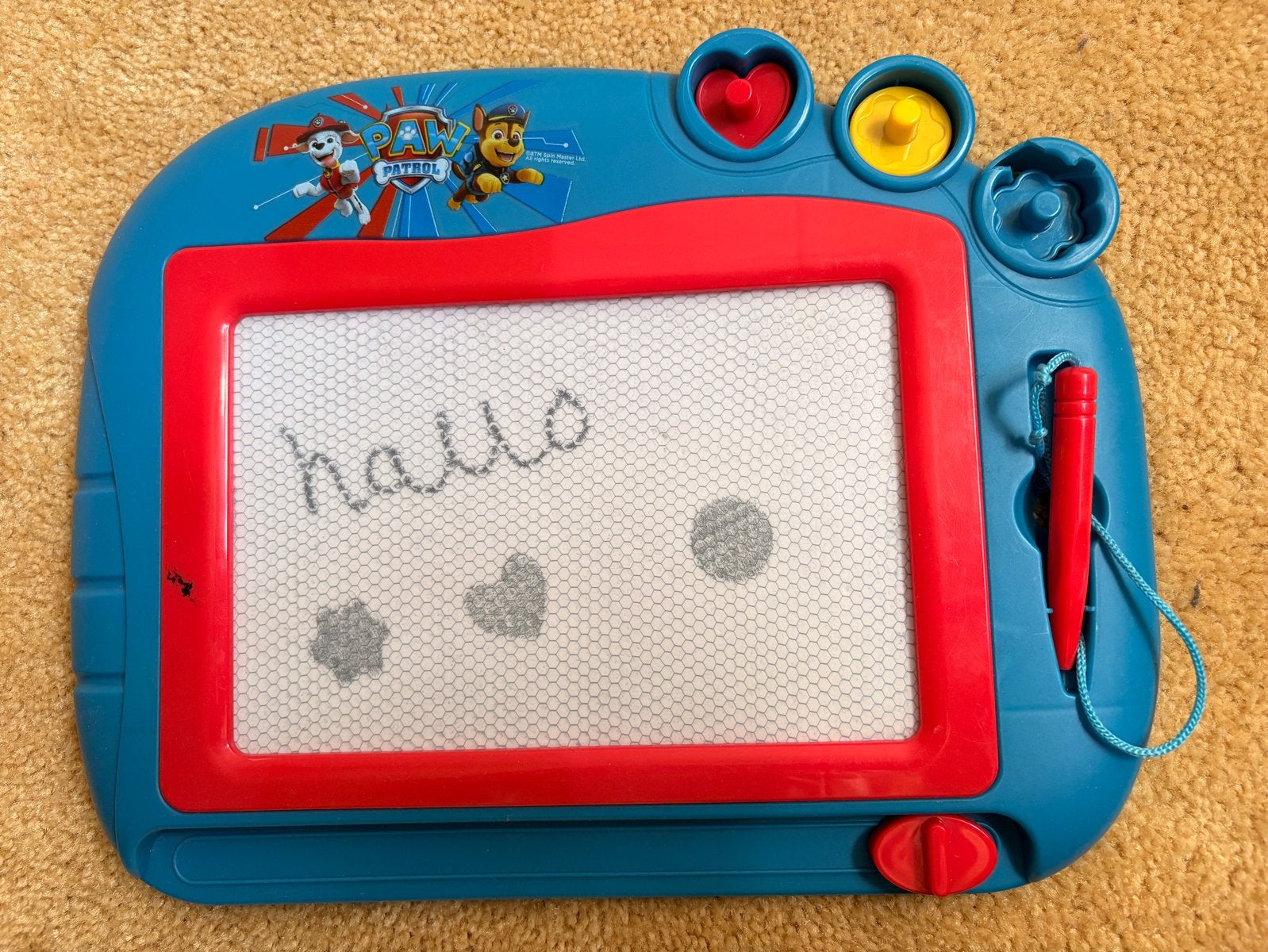 Paw Patrol Tekenbord - Magnetisch Tekenspeelgoed, Ophalen of Verzenden, Gebruikt, Knutselen