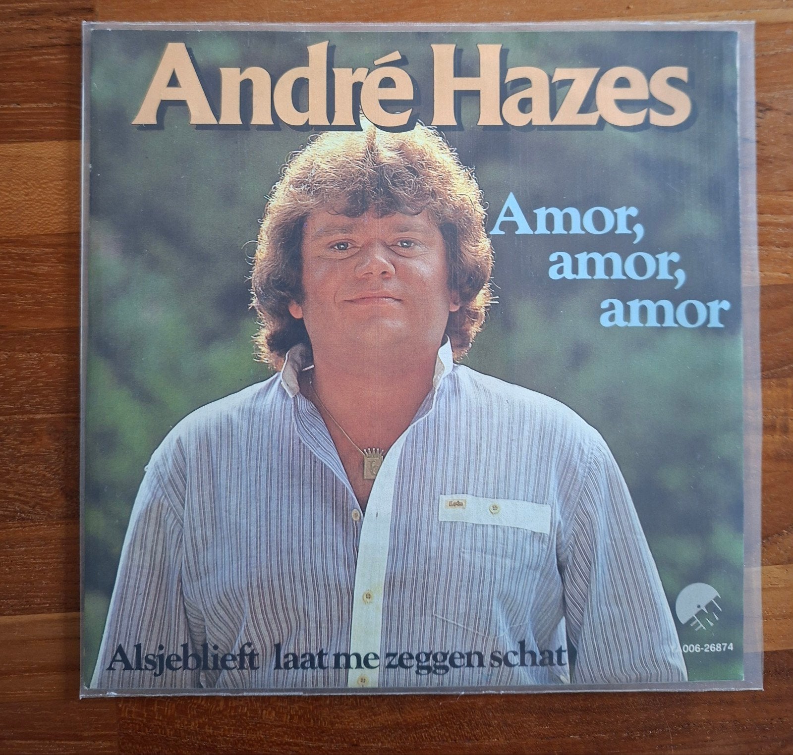 Hazes, Andre  - Amor amor, amor - Single is TOP, Verzenden, Gebruikt, 7 inch, Nederlandstalig