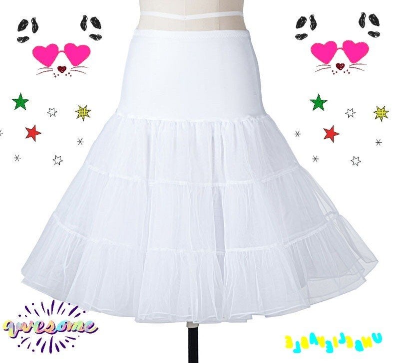 Witte petticoat nieuw!, Maat 38/40 (M), Verzenden, Wit, Nieuw