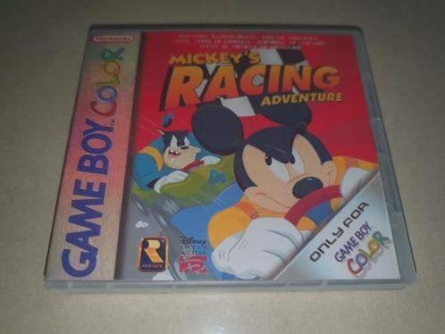 Mickey's Racing Adventure Game Boy Color GBC Game Case, Verzenden, 1 speler, Racen en Vliegen, Zo goed als nieuw