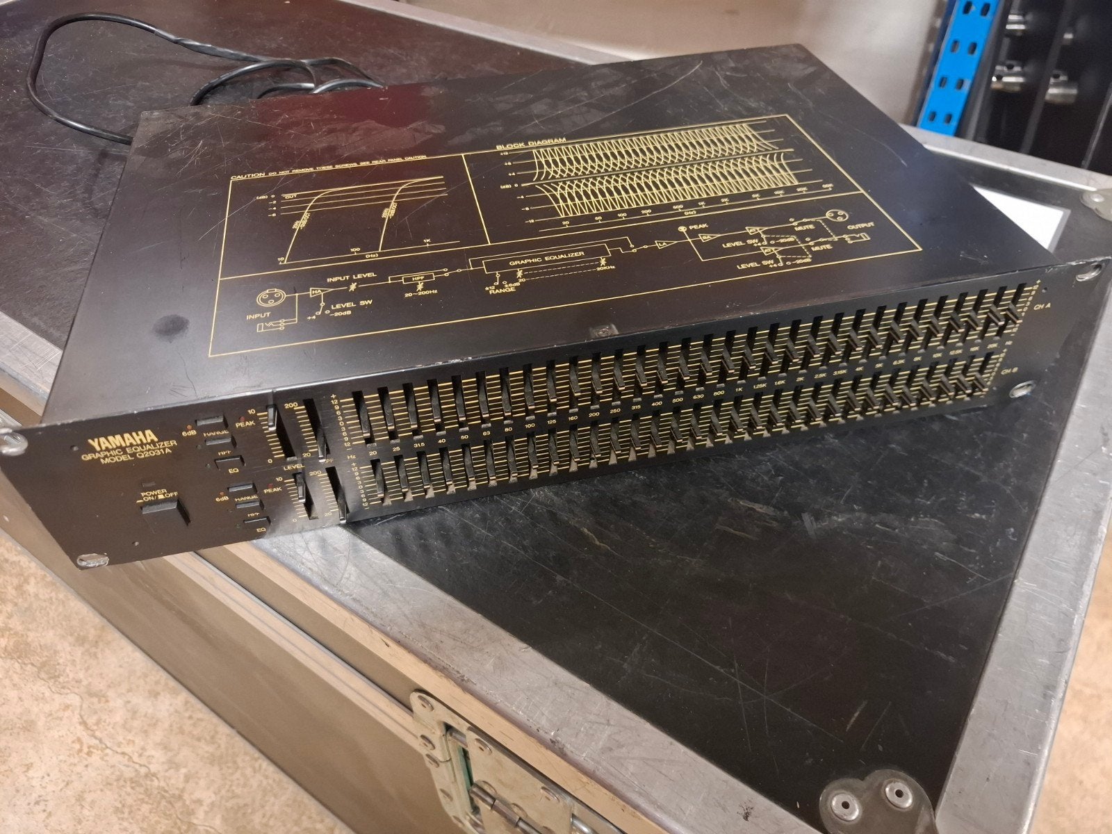 Yamaha Q2031A equalizer, Ophalen of Verzenden, Minder dan 500 watt