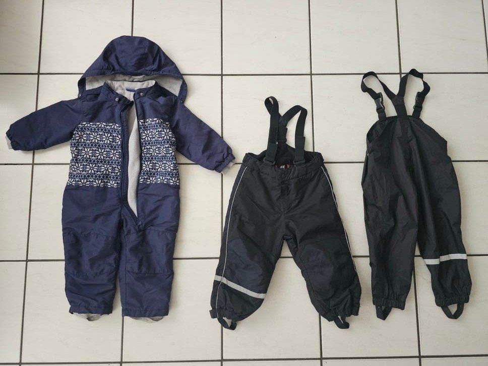 Skipak skibroek regenpak peuter maat 86-92. Wintersport, Kinderen en Baby's, Ophalen of Verzenden, 104 of kleiner, Jongen of Meisje
