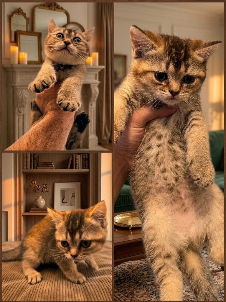 Prachtige Brits Korthaar Golden Tabby Kittens ⁠, Dieren en Toebehoren, Meerdere dieren, Ontwormd