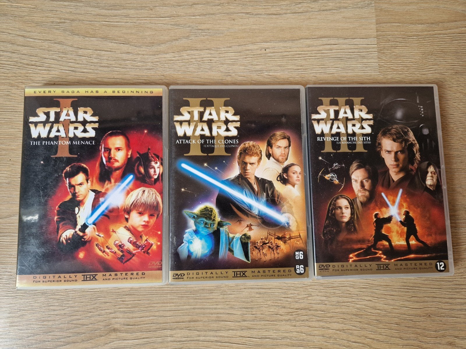 Star Wars Episodes I, II, III DVD Boxset, Nederlands, Ophalen of Verzenden, Remastered, Science Fiction