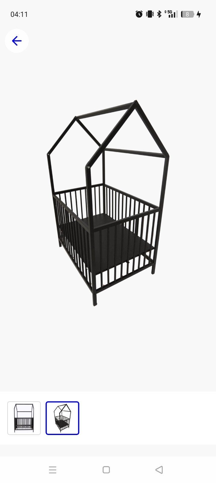 Verstelbare box + boxmatras + boxkleden + boxmobiel, Ophalen, 70 tot 85 cm, Zo goed als nieuw, Minder dan 140 cm