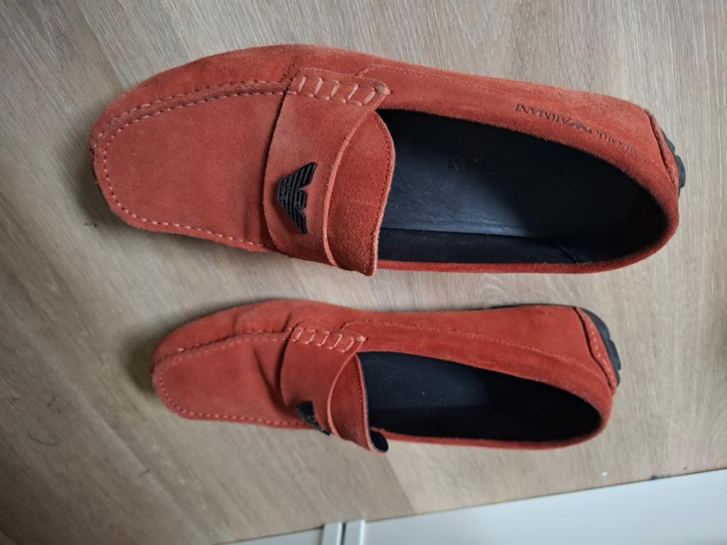 Armani Instappers Maat 44, Loafers, Overige kleuren, Armani, Ophalen of Verzenden