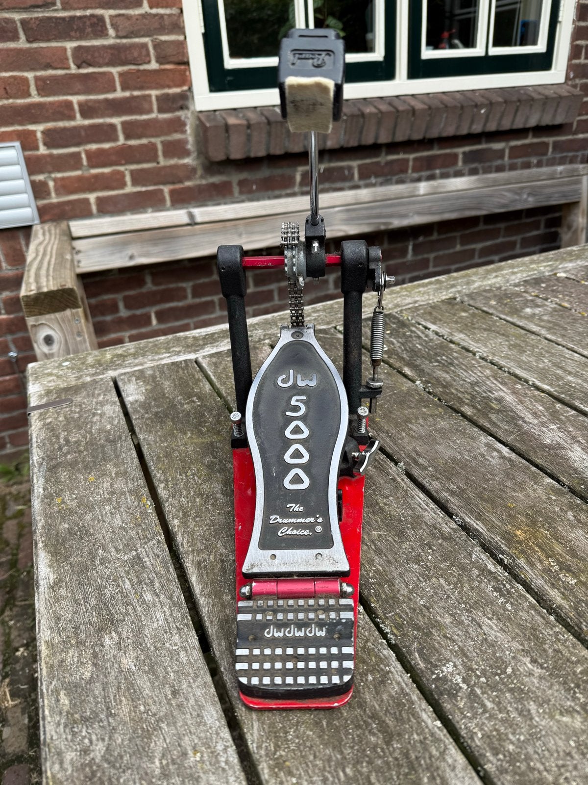 DW 5000 Turbo Basdrumpedaal - The Drummer's Choice, Ophalen of Verzenden, Gebruikt, Overige merken