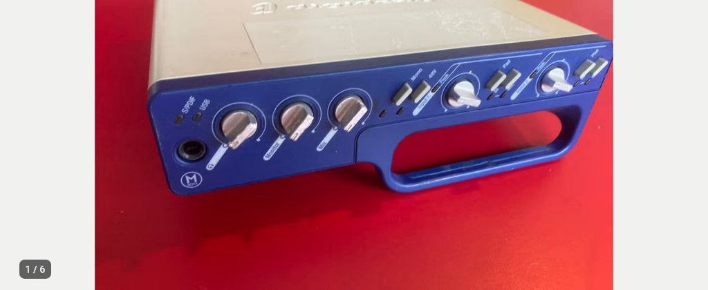 Digidesign Mbox2 Audio Interface, Ophalen of Verzenden, Gebruikt