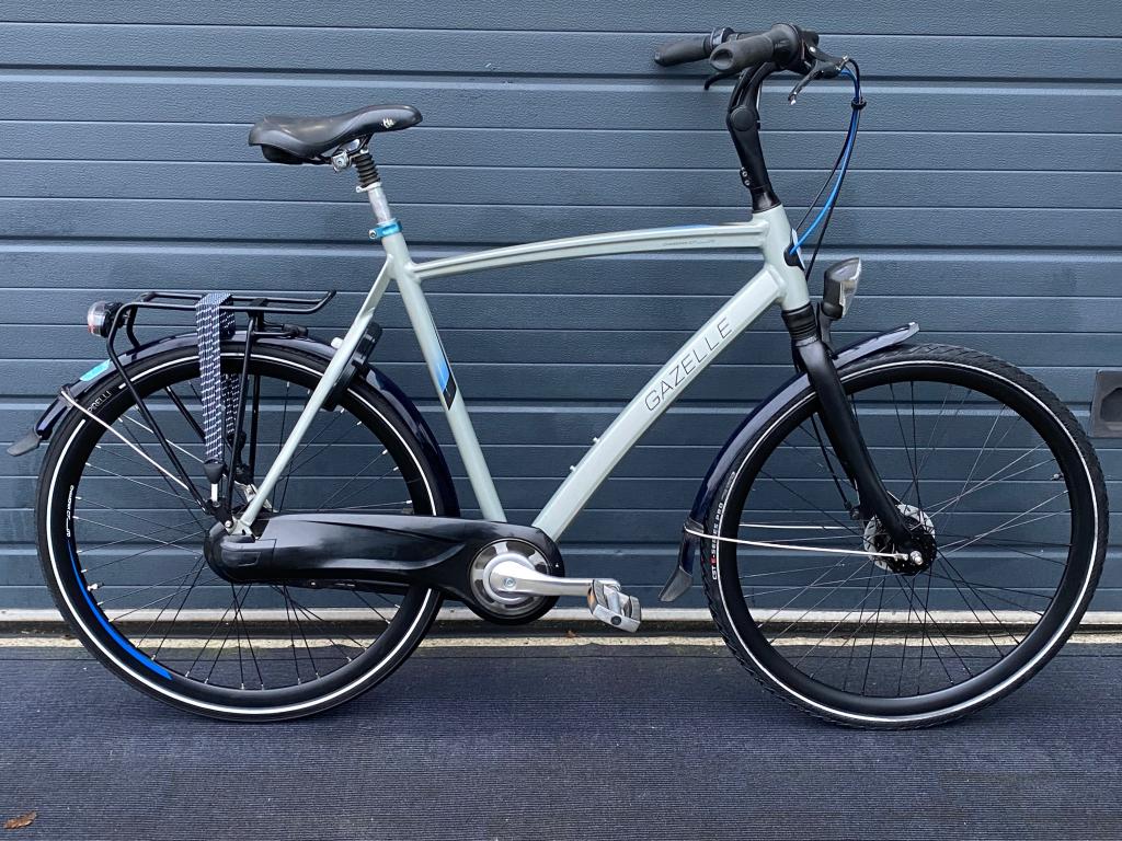 Gazelle chamonix H61 cm 7 vers, Fietsen en Brommers, Fietsen | Heren | Herenfietsen, Ophalen, Gebruikt, Cleanbikes, Versnellingen