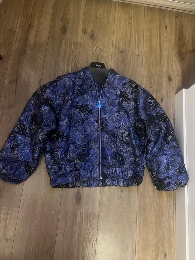 Shoeby Monica Geuze Jacquard Bomberjack S/M, Ophalen of Verzenden, Nieuw, Maat 38/40 (M), Paars